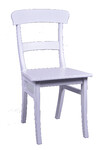 Židle, BRETAGNE, 47x88x50, bílá|Ego Dekor